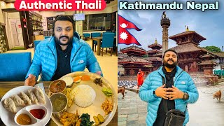 Things to do in KathmanduNepal  Famous Durbar Square Nepali Thali amp Iconic Jhol Momo  must Visit [upl. by Nnewg]