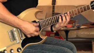 1964 Gibson SG Special refinished gold sparkle Part1 [upl. by Davena]