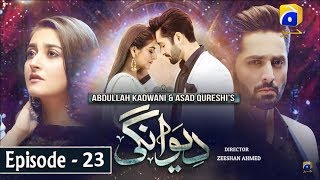 Deewangi  Episode 23  English Subtitles  April 2020  HAR PAL GEO [upl. by Atinej388]