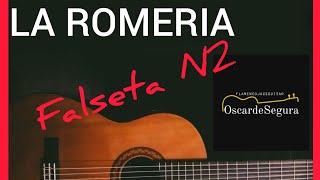 💃ALEGRIAS de PACO PEÑA quotLa Romeriaquot falseta N2🎸 muy melódica y fácil de aprender👍 [upl. by Otit]