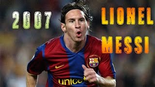 Lionel Messi Goal vs Getafe 2007 HD 720p [upl. by Aibara]