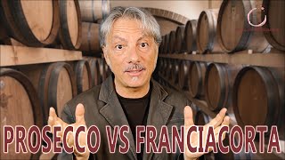 3 GRANDI DIFFERENZE TRA PROSECCO E FRANCIACORTA [upl. by Alyworth]