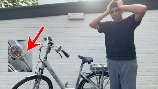 FIETS MAKEN GAAT FOUT oog bijna beschadigd 1 hour special [upl. by Esila710]