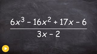 Dividing polynomials using synthetic division [upl. by Adnof]