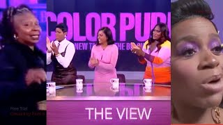 Whoopi Receives Standing Ovation From The Color Purple Musical Cast [upl. by Valeta]