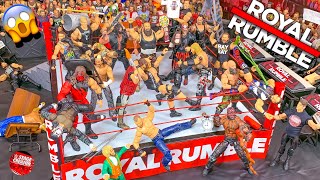 Hardcore Royal Rumble 2019 Action Figure Match [upl. by Gnuoy604]