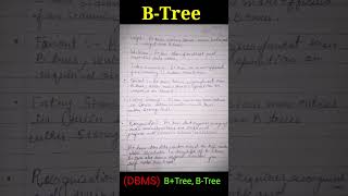 Introduction to B Tree  structure of BTree  BTree DBMS  BTree Method  BTree [upl. by Nylarac]