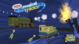 The NIGHT Great Race w RAUL  Thomas amp Friends Magical Tracks  Kids Train Set 24 By Budge [upl. by Soisanahta869]