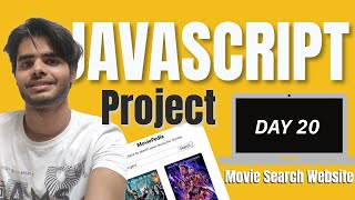 Day 20  Movie Search Website  Javascript Mini Project BUT for BEGINNERs [upl. by Celisse]