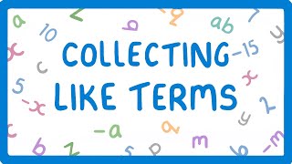 GCSE Maths  How to Simplify Expressions by Collecting Like Terms 28 [upl. by Dewey30]