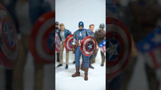 New CAP just added to my collection The Mafex First Avenger Suit Captain America 🇺🇸 Mafex mcu [upl. by Yrehc]