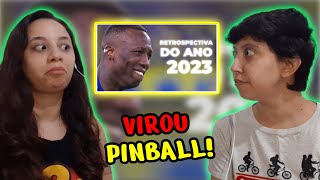 REACT RETROSPECTIVA DO FUTEBOL 2023  PÉS MIL GRAU [upl. by Gothurd838]