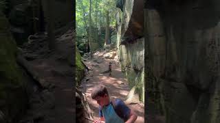 Exploring “The Ledges” in Cuyahoga Valley National Park in OhioPart 3 [upl. by Aerdma449]