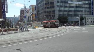 Tram Cars at Hakodate Hokkaido Japan [upl. by Aninep]