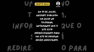 Compound Finance com site possivelmente comprometido criptonews coumpound hack [upl. by Nitneuq]