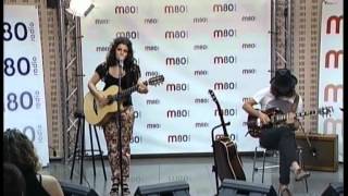 Katie Melua  Cry of the lone wolf live at radio m80 [upl. by Kiefer]