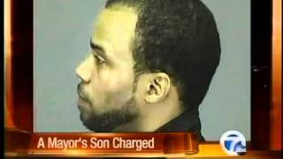 Inksters mayors son charged [upl. by Nyrrad]