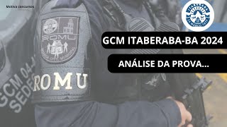 GCM ItaberabaBA 2024 Prova [upl. by Koziara]