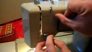 How to thread a vintage Kenmore sewing machine [upl. by Krasner]