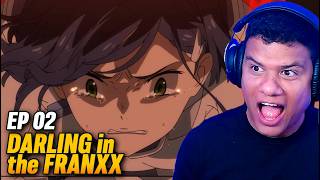 DARLING in the FRANXX  EPISÓDIO 02 DUBLADO  React Anime Pro [upl. by Zipnick429]