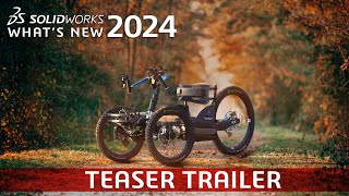 Whats New in SOLIDWORKS 2024  Teaser Trailer [upl. by Ajram907]