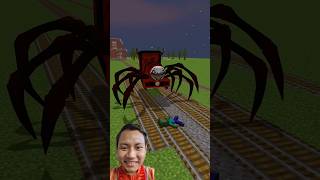 choo choo train and zombie best friend minecraft choochoocharles shorts [upl. by Rosena]