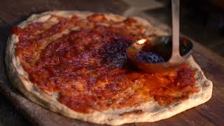 Robertas Pizza dough recipe done right and cooked perfect in an Ooni [upl. by Gerald]