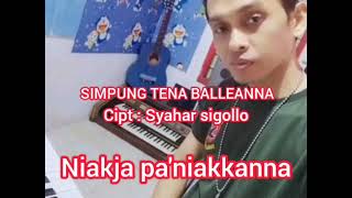 SIMPUNG TENA BALLEANNA karaoke [upl. by Vite]