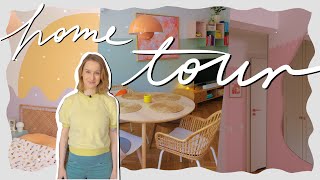 Nasze mieszkanie w stylu 🌼RETRO🌼 rok po remoncie generalnym 🏚  HOME TOUR  Jola Szymańska [upl. by Nylzzaj]