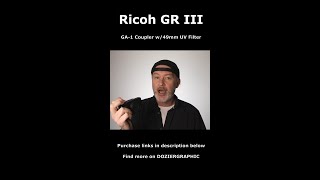 Ricoh GR III Sensor Dust Prevention Hack shorts [upl. by Ebenezer]