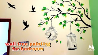 tree wall painting [upl. by Kiyoshi202]