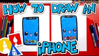 How To Draw A Funny iPhone [upl. by Lichter343]