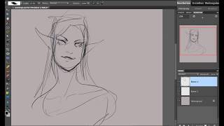 Speedpaint136 Random sketching [upl. by Ellehcear]