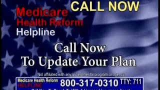 Medicare Health Reform Helpline TV commerical 2015 [upl. by Dolli]