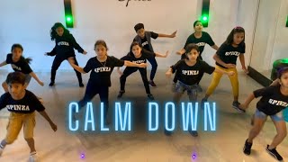 Calm Down  Rema  Kids Dance Choreography  Old School HipHop  Spinza Dance Academy [upl. by Dart]