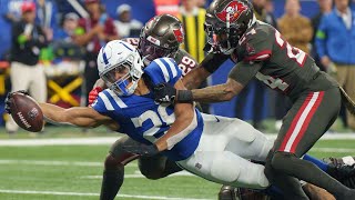 Colts Beat Bucs Move Into Playoff Position [upl. by Aerdnaek]