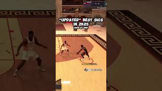 Updated Best Dribble Sigs In NBA2K25 2k25 bestjumpshot 2k25 pointguard bestsigs2k sigs [upl. by Tirrell]