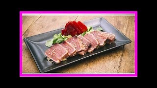 Tataki de presa ibérica con pesto de pistachos [upl. by Leirua]