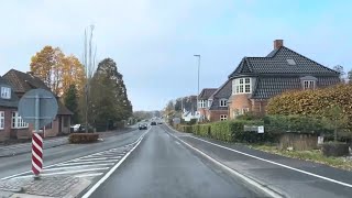 Driving In Silkeborg Denmark ðŸ‡©ðŸ‡° [upl. by Ferino227]