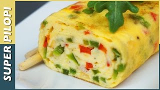 Tortilla japonesa o Tamagoyaki  Receta Turbo [upl. by Arevle]