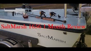 SaltMarsh 1656 skiff 1 Month Review [upl. by Flemming765]