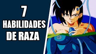 TOP 7 HABILIDADES UNICAS DE CADA RAZA DENTRO DE DRAGON BALL SUPER  Z  GT  ANZU361 [upl. by Abbottson]