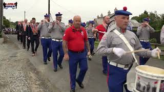 Rathfriland DLOL No 3 Battle of Dollys Brae 175th Anniversary Parade 2024 [upl. by Irahs242]