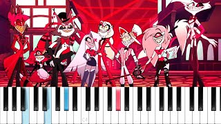 Finale  HAZBIN HOTEL  THE SHOW MUST GO ON Piano Tutorial [upl. by Pen]