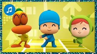 🎶 Esquerda Direita Emcima Embaixo  POCOYO em PORTUGUÊS do BRASIL  DESENHOS ANIMADOS crianças [upl. by Decca646]