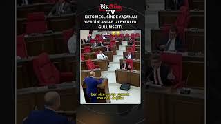 KKTC meclisinde yaşanan ‘gergin’ anlar izleyenleri gülümsetti [upl. by Stefan]