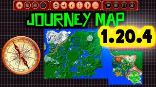 🔥 COMO DESCARGAR E INSTALAR MINIMAPA PARA MINECRAFT 119120112021204 JOURNEY MAP ✅ [upl. by Yhtomot]