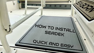 How to install Seadek quickly and easily [upl. by Elleron]