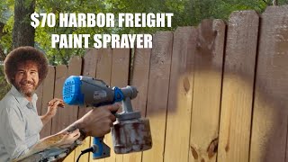 Avanti HVLP Paint Sprayer from Harbor Freight [upl. by Amalberga785]