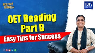 OET Reading Part B  Easy Tips for Success [upl. by Atinwahs]